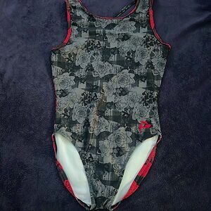 Gymnastics Plum Rose Leotard